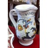 Jug "In vino veritas" (in wine there is the truth)