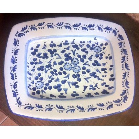 Tray "Arabesco" (ceramic)