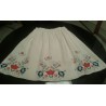 Embroidered skirt by hand