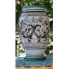 Jarrón de cerámica Deruta, estilo "rico Deruta"