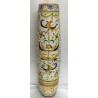 Vase en céramique Deruta, bord lisse