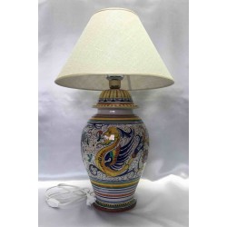 Lámpara de mesa de cerámica Deruta