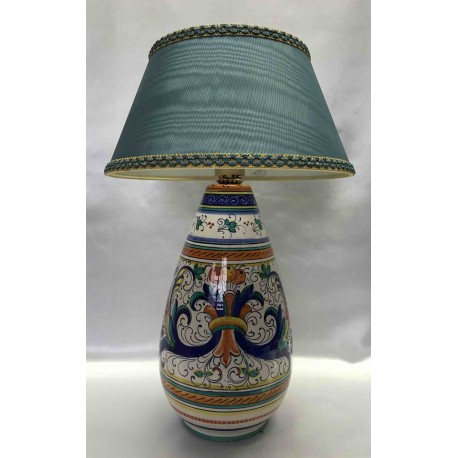 Deruta ceramic table lamp