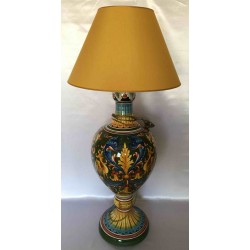 Lámpara de mesa de cerámica Deruta