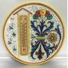 Deruta Keramik Möbelplatte, mit Thermometer