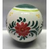 Ceramic ball to decorate the garden