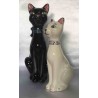 Deruta Keramik Katze, handbemalt
